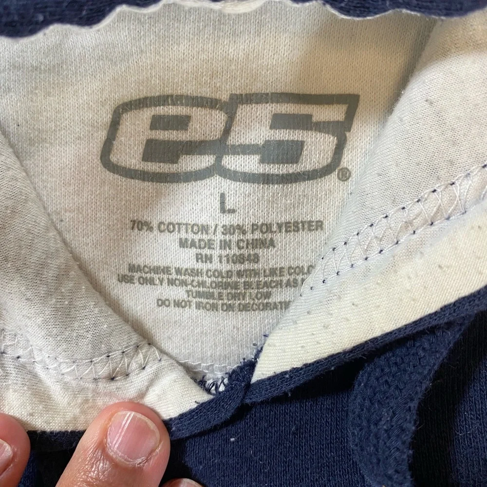 Vintage y2k Penn State hoodie with a distressed look - Picture 5 of 9
